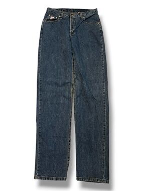 Rockies Relaxed Mom Jeans 32"x36" High Rise Straight Leg Vintage Retro